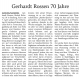 Gerhardt Rossen Gerhardt Rossen