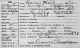 Harry Rossen Hall - Census 1945 Registration Card, South Dakota