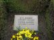 Hans Christian Rossen and wife Louise Marie (nee Paulsen) - Headstone