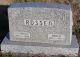 Soren Rossen and his wife Christine Hanna (nee Jepsen) - Headstone