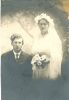 Anna Elsie Rossen and Peter Christian Nielsen wedding picture