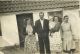 Viggo Samuel Tønder and his wife Karla Adela (nee Stenger) with their first born child Inge Marie in front of the house were Karla was born. To the left Karla´s sister Ingrid and to the right Karla´s mother Ingeborg Kirstine