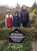 Erling Tage, Viggo Viking and Irma Marie Rossen at their great grandparents Niels Rossen and Karoline Margrethe Rossen´s (nee Ostheim genannt Christ) grave