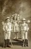 Siblings John Hansen, Margaret Marion and Otto Jens Nielsen Siblings John Hansen, Margaret Marion and Otto Jens Nielsen
