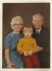 Flemming Rossen with grandparents Niels Rossen and Karoline Margrethe (nee Ostheim gennant Christ)
