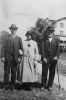 Niels Peter Nielsen with his wife Gyde Marie (nee Nissen) and his father Hans Christian Nielsen