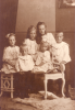 6 Rossen siblings from Sønderborg. Children of Carl Christian Rossen and Sophie Pauline Nielsen